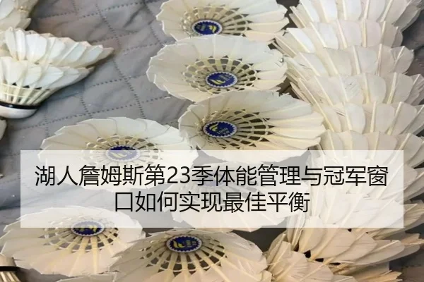 湖人詹姆斯第23季体能管理与冠军窗口如何实现最佳平衡